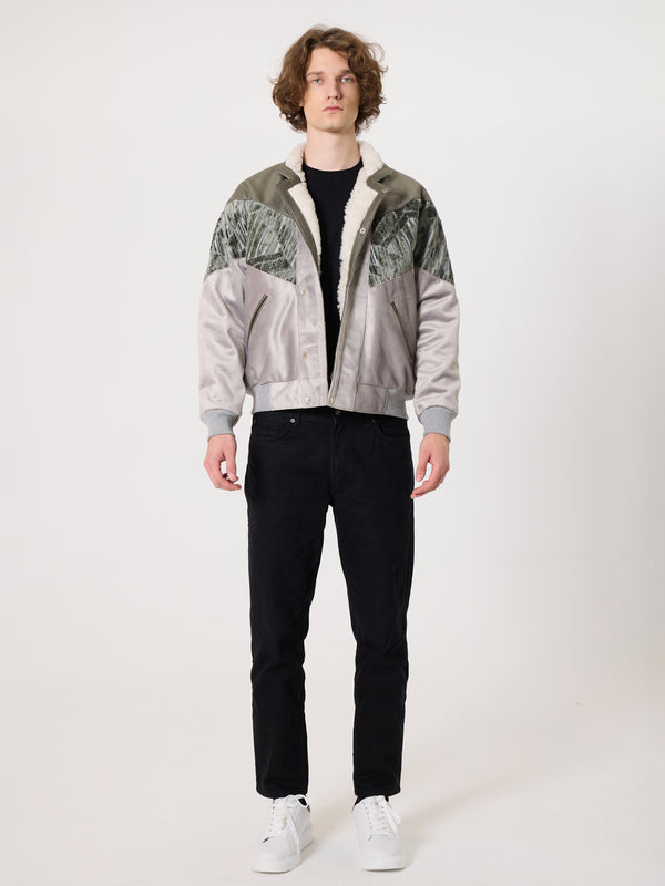 Inca Green & Cream Tan Vintage Jacket L