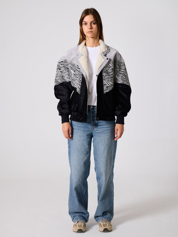 Inca Grey & Black Vintage Jacket L