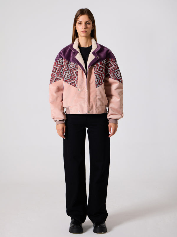 Inca Purple & Pink Vintage Jacket M