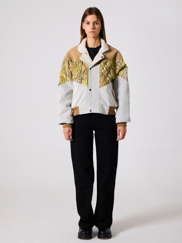 Inca Camel & White Vintage Jacket M