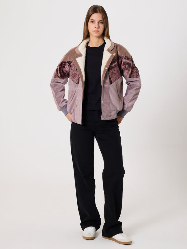 Inca Brown & Pink Vintage Jacket XXS