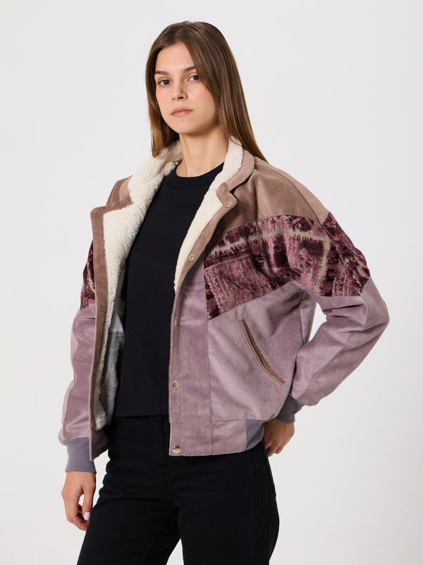 Inca Brown & Pink Vintage Jacket XXS