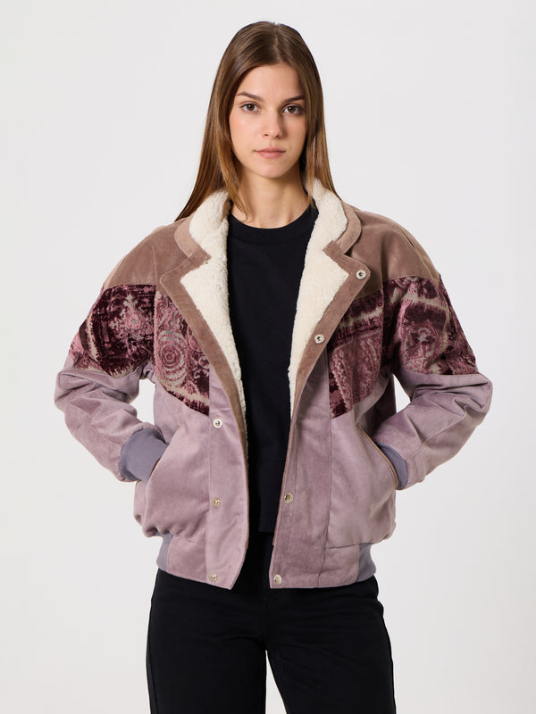 Inca Brown & Pink Vintage Jacket XXS