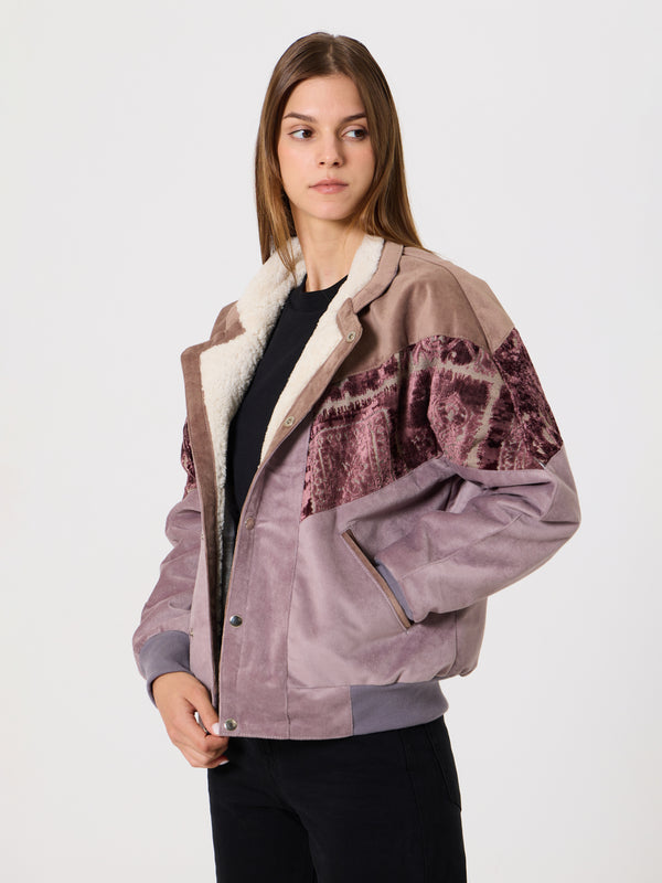 Inca Brown & Pink Vintage Jacket XXS