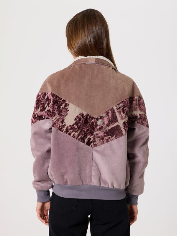 Inca Brown & Pink Vintage Jacket XXS