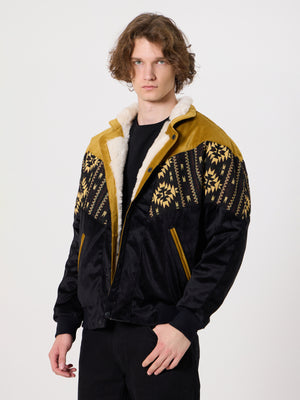 Inca Yellow & Black Vintage Jacket XL