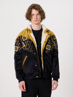 Inca Yellow & Black Vintage Jacket XL