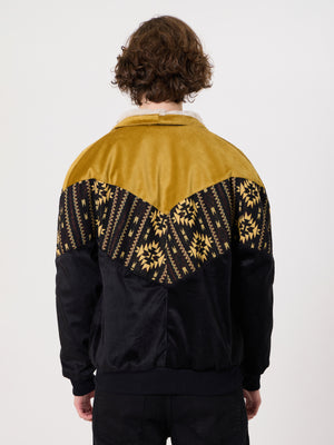 Inca Yellow & Black Vintage Jacket XL