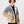 Inca Baby Blue & Light Brown Vintage Jacket XL