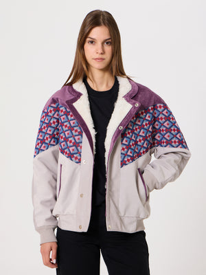 Inca Purple & Grey Vintage Jacket XS