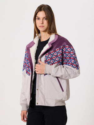 Inca Purple & Grey Vintage Jacket XS