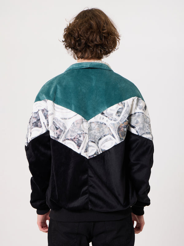 Inca Blue & Black Vintage Jacket XXL
