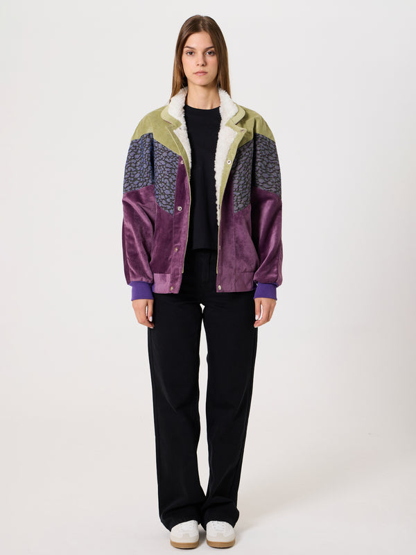 Inca Yellow & Purple Vintage Jacket XS