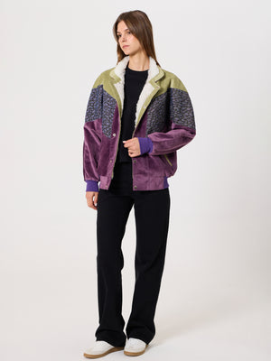 Inca Yellow & Purple Vintage Jacket XS