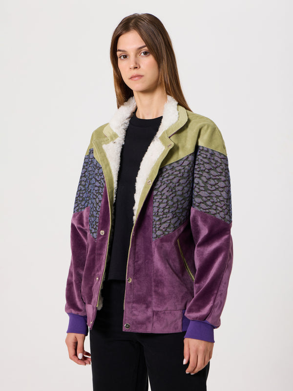 Inca Yellow & Purple Vintage Jacket XS