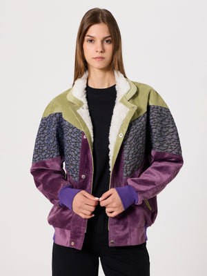 Inca Yellow & Purple Vintage Jacket XS