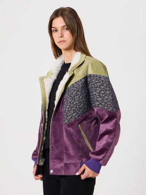 Inca Yellow & Purple Vintage Jacket XS