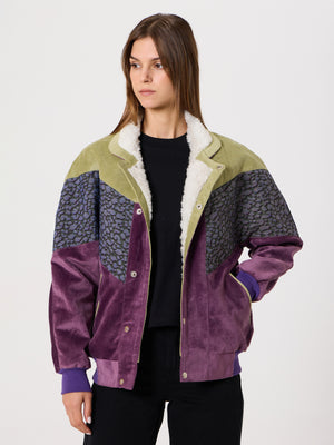 Inca Yellow & Purple Vintage Jacket XS