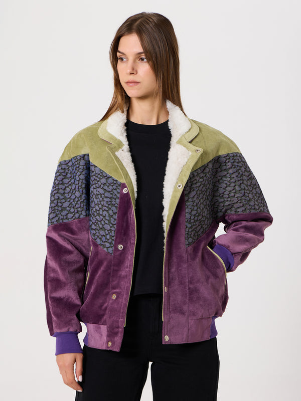 Inca Yellow & Purple Vintage Jacket XS