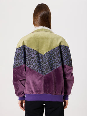 Inca Yellow & Purple Vintage Jacket XS