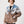 Inca Baby Blue & Brown Vintage Jacket XXL