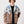 Inca Baby Blue & Brown Vintage Jacket XXL