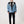 Inca Black & Baby Blue Vintage Jacket XXXL