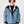 Inca Black & Baby Blue Vintage Jacket XXXL
