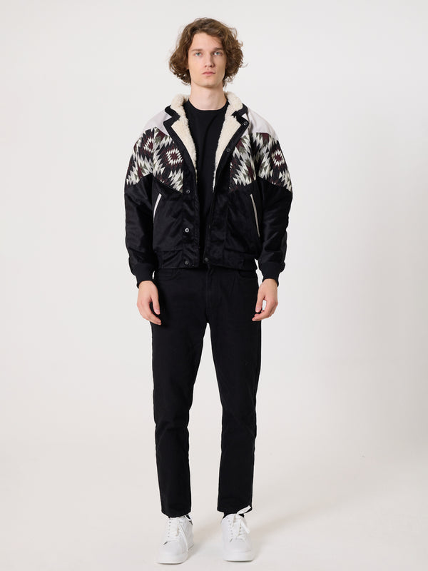 Inca White & Black Vintage Jacket L