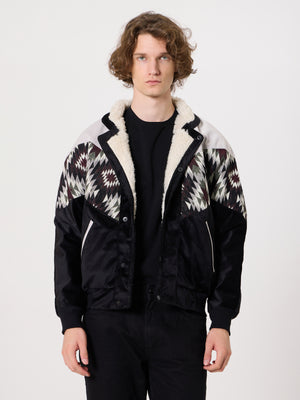 Inca White & Black Vintage Jacket L