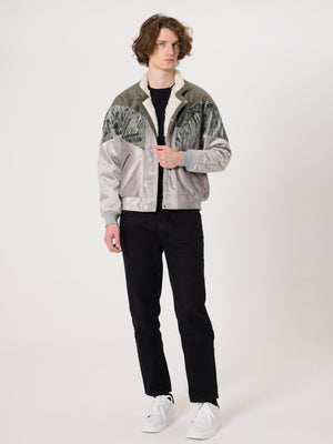 Inca Green & Cream Tan Vintage Jacket L