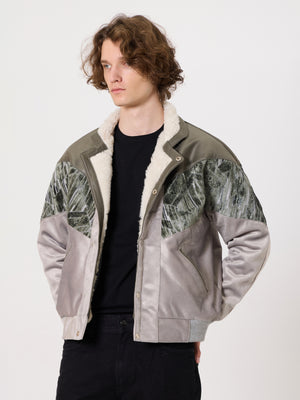 Inca Green & Cream Tan Vintage Jacket L