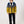 Inca Indigo Blue & Mustard Vintage Jacket S