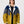 Inca Indigo Blue & Mustard Vintage Jacket S