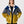 Inca Indigo Blue & Mustard Vintage Jacket S