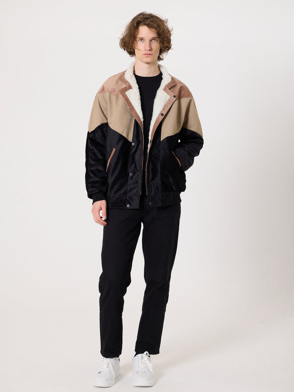 Inca Peach & Black Vintage Jacket XXXL