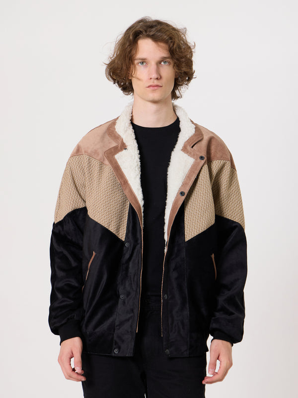 Inca Peach & Black Vintage Jacket XXXL