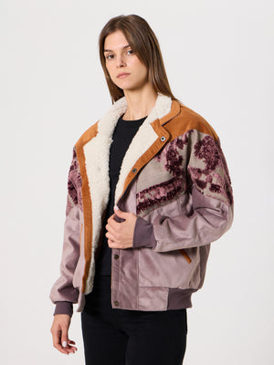 Inca Orange & Pink Vintage Jacket XS