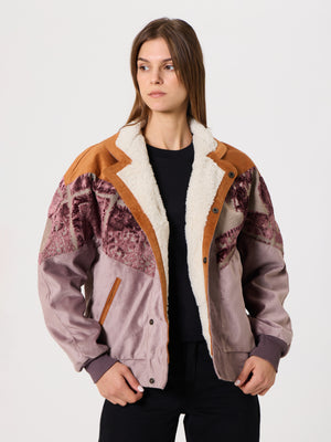 Inca Orange & Pink Vintage Jacket XS