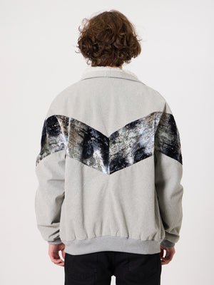 Inca Light Grey Vintage Jacket XXXL