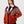 Inca Burgundy & Brick Orange Vintage Jacket XXS