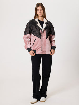 Inca Anthracite & Pink Vintage Jacket XS