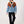 Inca Orange & Baby Blue Vintage Jacket XS