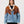 Inca Orange & Baby Blue Vintage Jacket XS