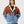Inca Orange & Baby Blue Vintage Jacket XS