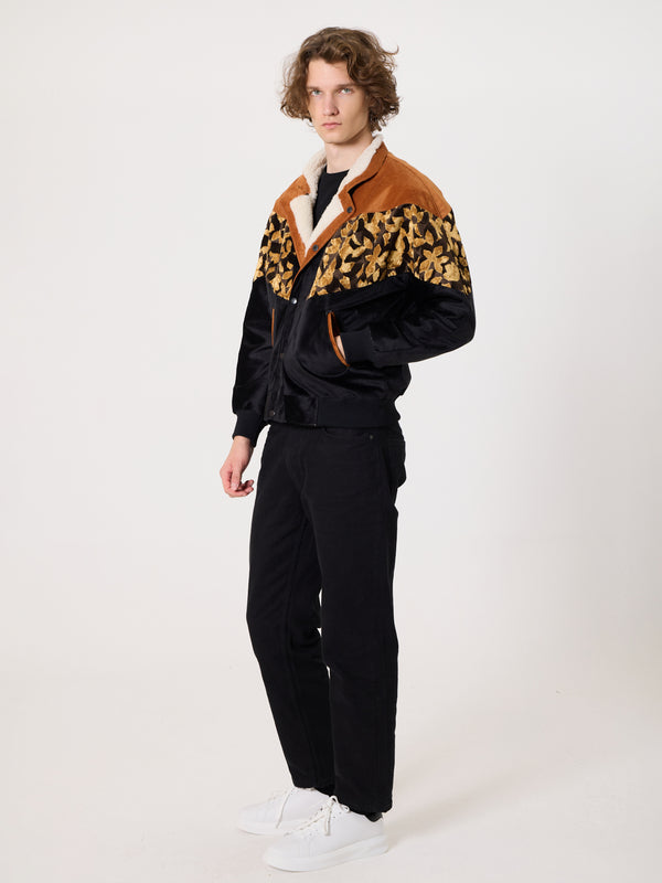 Inca Camel & Black Vintage Jacket L