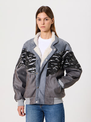 Inca Grey & Anthracite Vintage Jacket M