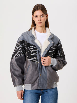 Inca Grey & Anthracite Vintage Jacket M