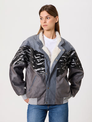 Inca Grey & Anthracite Vintage Jacket M