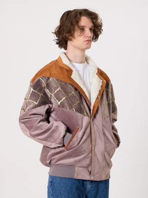 Inca Brown & Lilac Vintage Jacket XXXL